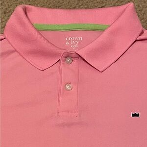 💙💙Boys Crown & Ivy Shirt. Polo style. Size XL. Excellent condition. Cleaned‼️